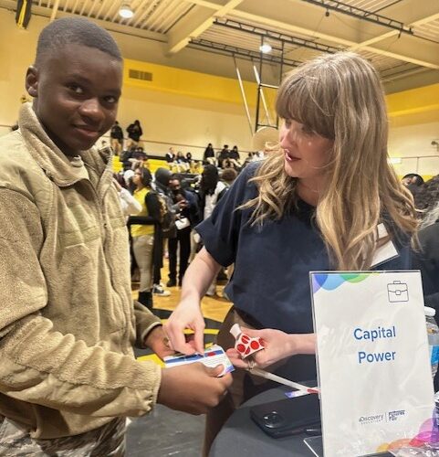 2025 Futures Fair HS Student with Corporate Partner