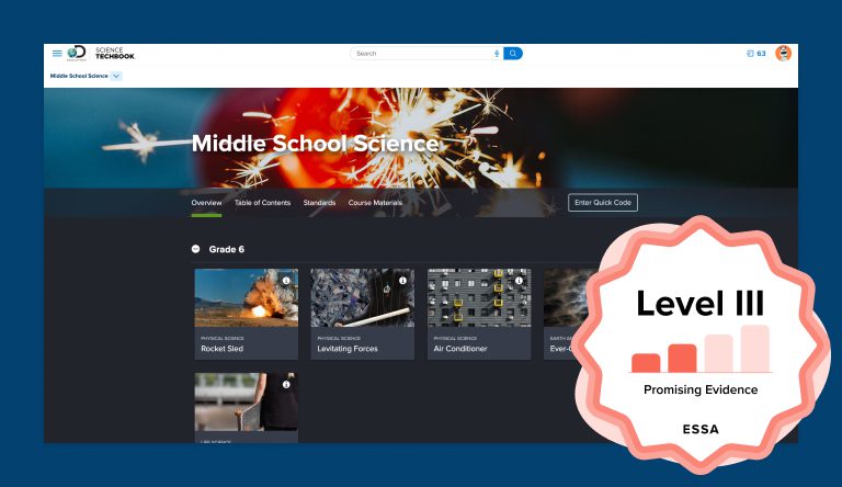 essa tier 4 science techbook card